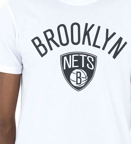 New Era T-Shirt - Brooklyn Netten - Wit