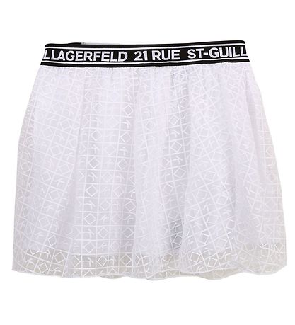 Karl Lagerfeld Rock - Organic Vision - Weiß m. Logos