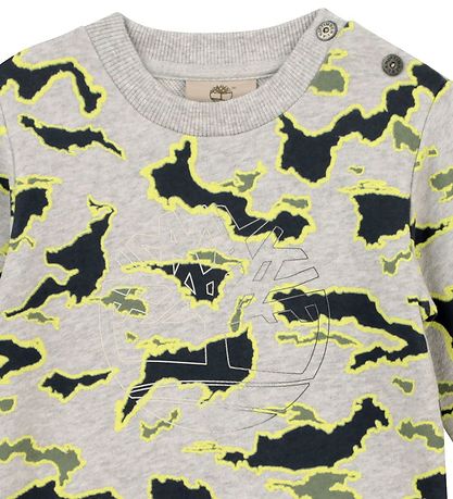 Timberland Sweatshirt - Ecosystem - Graumeliert m. Camouflage