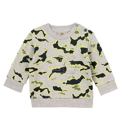 Timberland Sweatshirt - Ecosystem - Graumeliert m. Camouflage