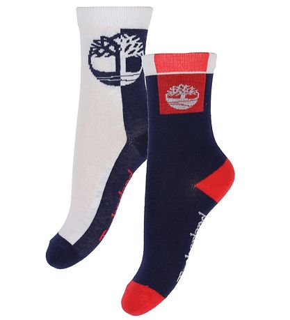 Timberland Socken - 2er-Pack - Ambicityhope - Navy/Weiß