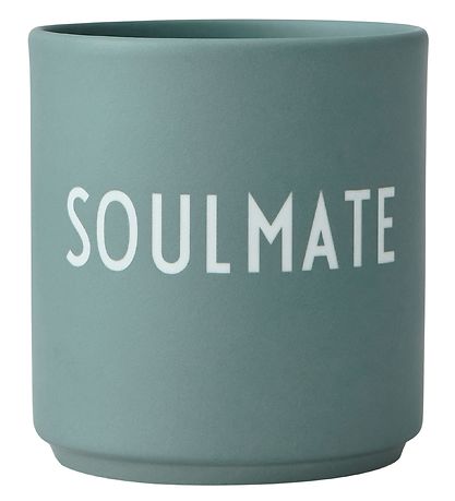 Design Letters Mugg - Favourite Cups - Soulmate - Dammgrn
