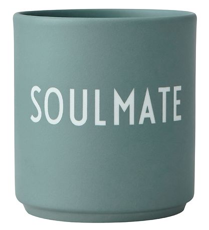Design Letters Becher - Lieblingsbecher - Soulmate - Mattgrün