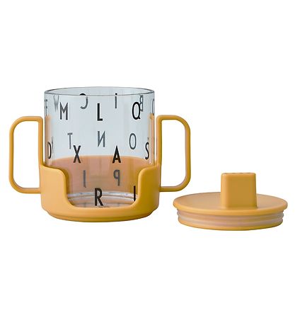 Design Letters Mugg - Tritan - Grow With Your Cup - Mustard