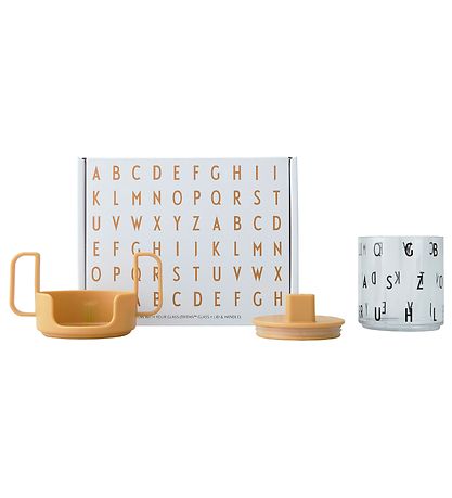 Design Letters Mugg - Tritan - Grow With Your Cup - Mustard