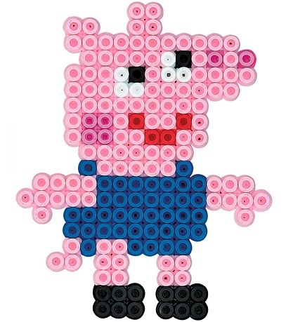 Hama Midi Bead Set - 2000 pcs - Peppa Pig