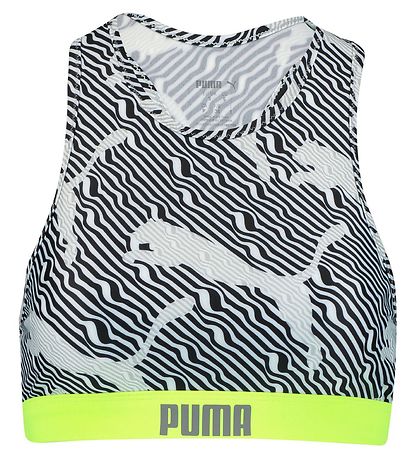 Puma Bikini Topp - Svart/Neonblå