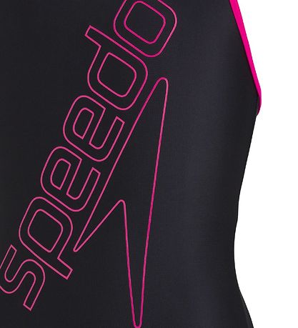 Speedo Swimsuit - Boomstar Placement Flyback - Black