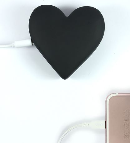Moji Power Hleðslubanki - Black Heart - 2600mAh