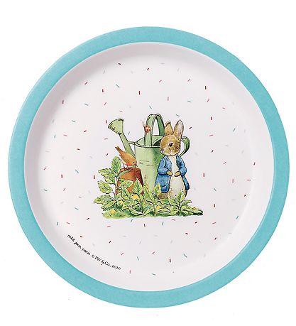 Petit Jour Paris Dinner Set - Melamine - 5 Parts - White w. Rabb