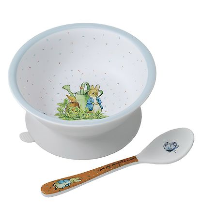 Petit Jour Paris Dinner Set - Melamine - 2 Parts - White w. Rabb