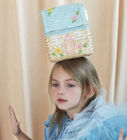 Meri Meri Maskeradtillbehör - Strå - Axelväska m. Stuga