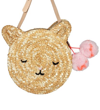 Meri Meri Maskeradtillbehör - Strå - Axelväska m. Cat