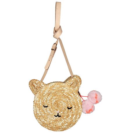 Meri Meri Maskeradtillbehör - Strå - Axelväska m. Cat