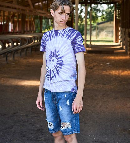 Hound Shorts - in Blaudenim