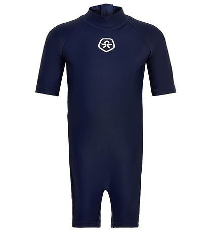 Color Kids Coverall Swimsuit - Dress Blues