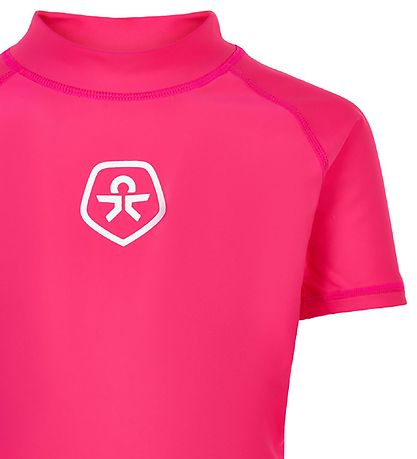Color Kids Swim Top - Pink Yarrow