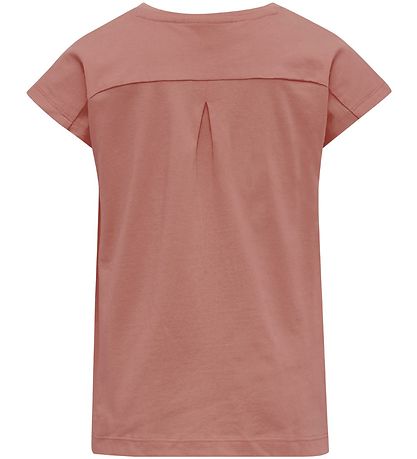 Hummel T-Shirt - hmlDiza - Dunkelrosa