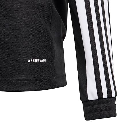 adidas Performance Trainingsbluse - SQ21 - Schwarz m. Weiß