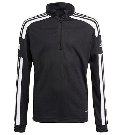 adidas Performance Trainingsbluse - SQ21 - Schwarz m. Weiß