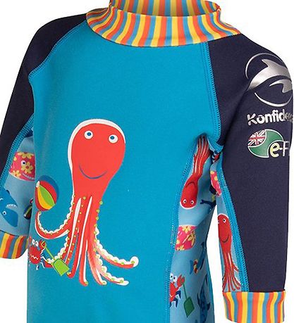 Konfidence Sundgalli - UV50+ - Cyan/Stripe Seabiskit