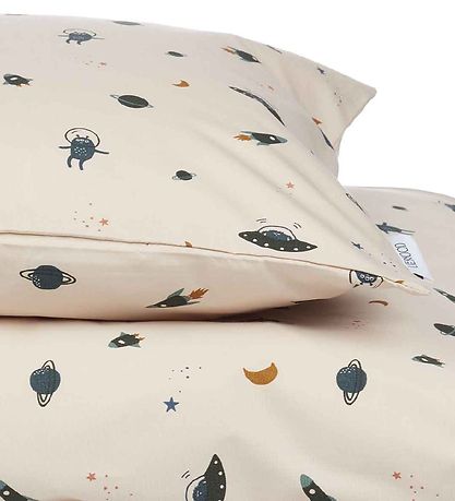 Liewood Bedding - Adult - Carl - Space Sandy Mix