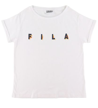 Fila Pyjama Set - White/Navy w. Logo