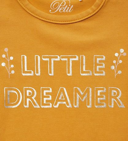 Petit by Sofie Schnoor Stuttermabolur - Mustard