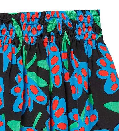 Stella McCartney Kids Kinderrock - Blumig Flowers - Schwarz/Blum