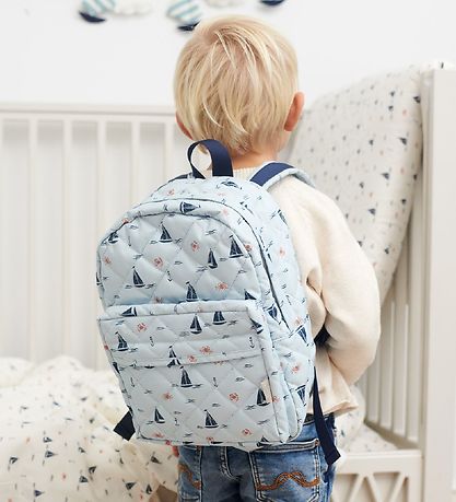 Cam Cam School Backpack - Sailboats