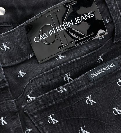 Calvin Klein Jeans - Skinny MR - Mini -Monogramm-Stretch