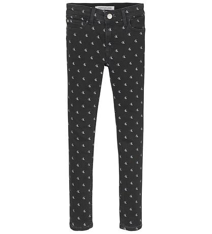 Calvin Klein Jeans - Skinny MR - Mini -Monogramm-Stretch