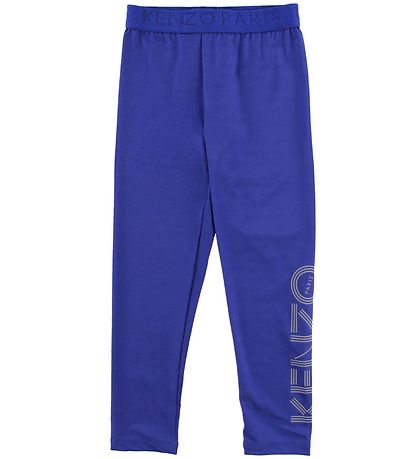 Kenzo Leggings/Shorts - Exclusieve editie - Levendig Blue m. Log