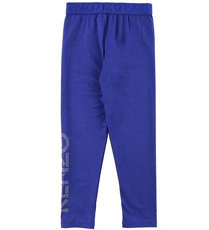 Kenzo Leggings/Shorts - Exclusieve editie - Levendig Blue m. Log