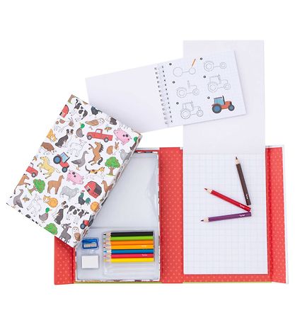 Tiger Tribe Colouring Set - How to Draw - On The Farm