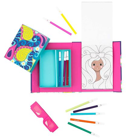 Tiger Tribe Colouring Set - 3D - Rainbow Dreams