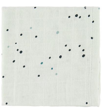 Done By Deer Spucktücher - 70x70 - 2er-Pack - Blue Dreamy Dots