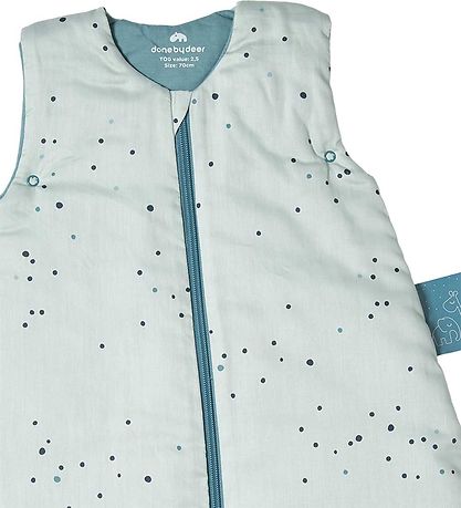 Done by Deer Sovepose - 70 cm - Blue Dreamy Dots