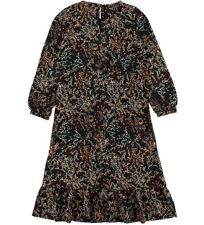 Grunt Kleid - Julle - Black Flower