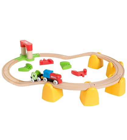 BRIO My First Lestarbraut M. Rafhlaða lest - 25 Partar 33710