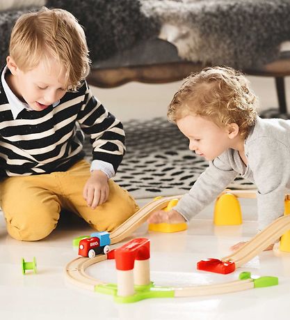 BRIO My First Lestarbraut M. Rafhlaða lest - 25 Partar 33710