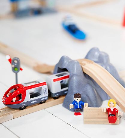 BRIO World Starter Set - 26 pcs - Railway 33773