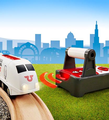 BRIO Ferngesteuerter Personenzug - 28,8 cm - Weiß 33510