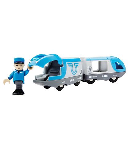 BRIO World Batteridrivet Passagerartåg 33506