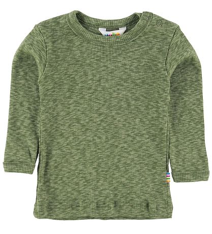 Joha Long Sleeve Top - Melange Green