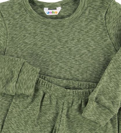 Joha Pyjama Set - Melange Green