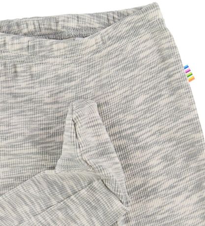 Joha Leggings w. Footies - Grey Melange 