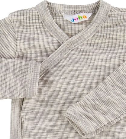 Joha Wikkelromper l/s - Grijs Gevlekt