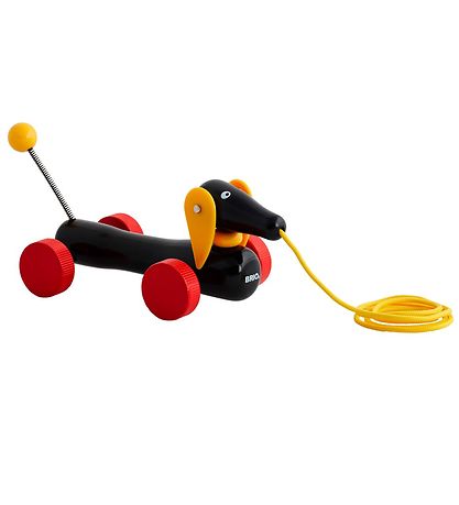 BRIO Pull along Toy Dachshund 30332 KW IE