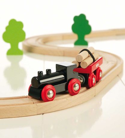 BRIO Little Forest Train Set - Red/Black 33042
